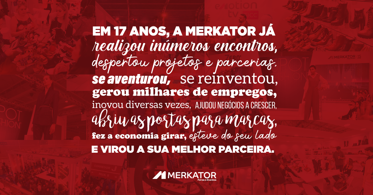 17 anos de Merkator, 17 anos de parceria