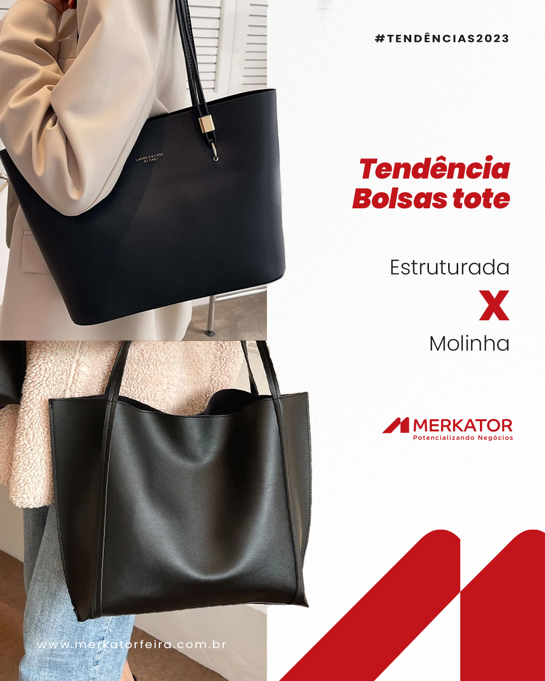 Tendência bolsas tote